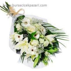 Buket beyazım
